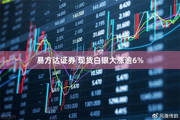 易方达证券 现货白银大涨逾6%