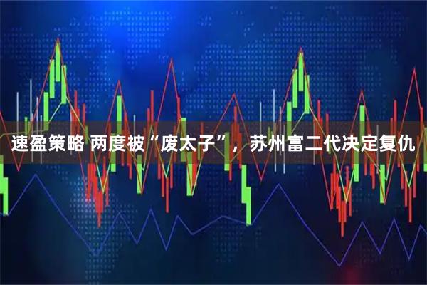 速盈策略 两度被“废太子”,苏州富二代决定复仇